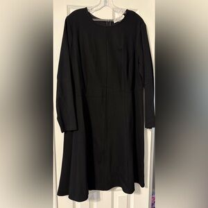 MM LaFleur Elegant Black Long Sleeve Dress - Size 2X